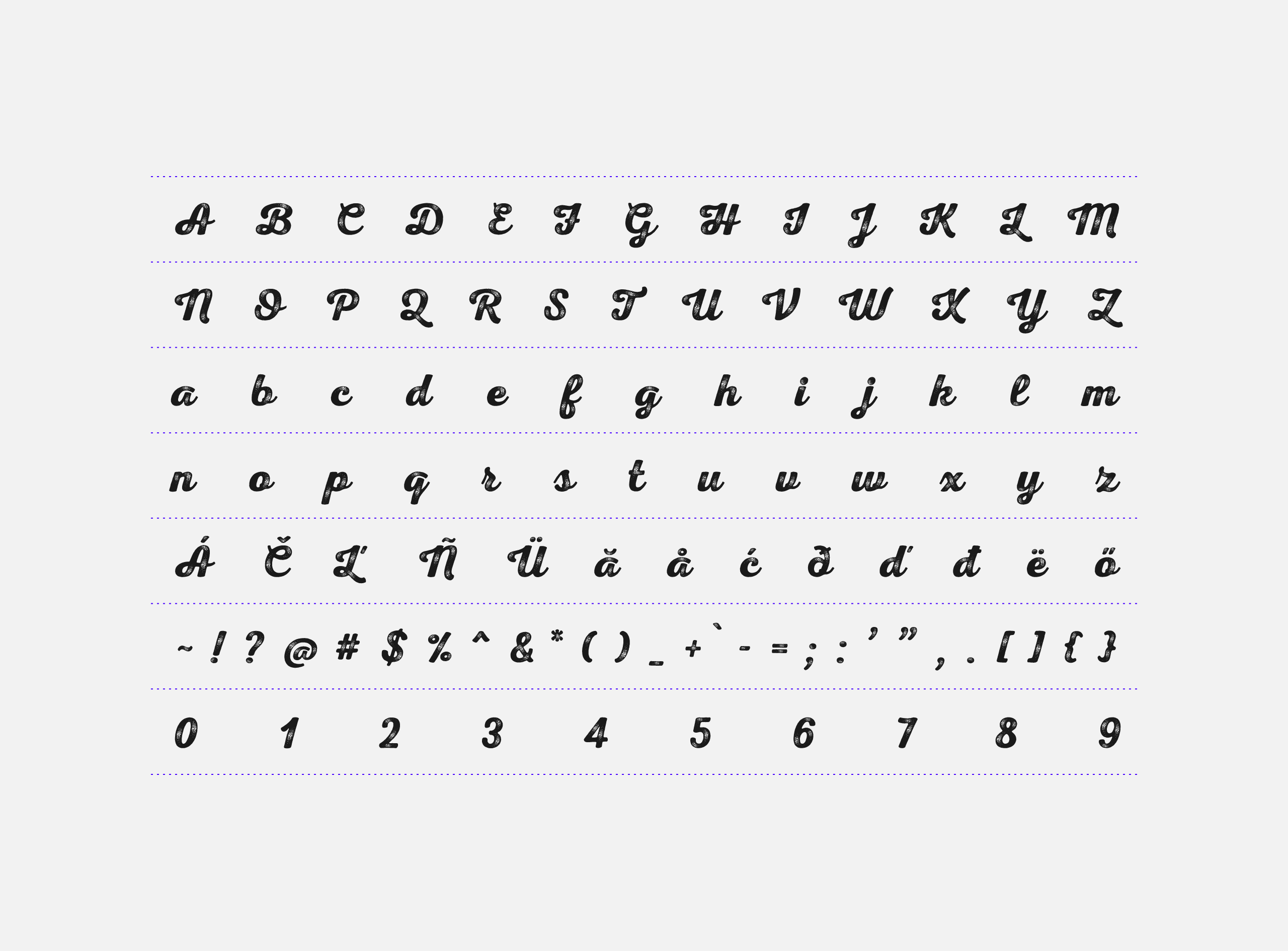 폰코, 폰트패브릭, Fontfabric, Nexa Rust Script B