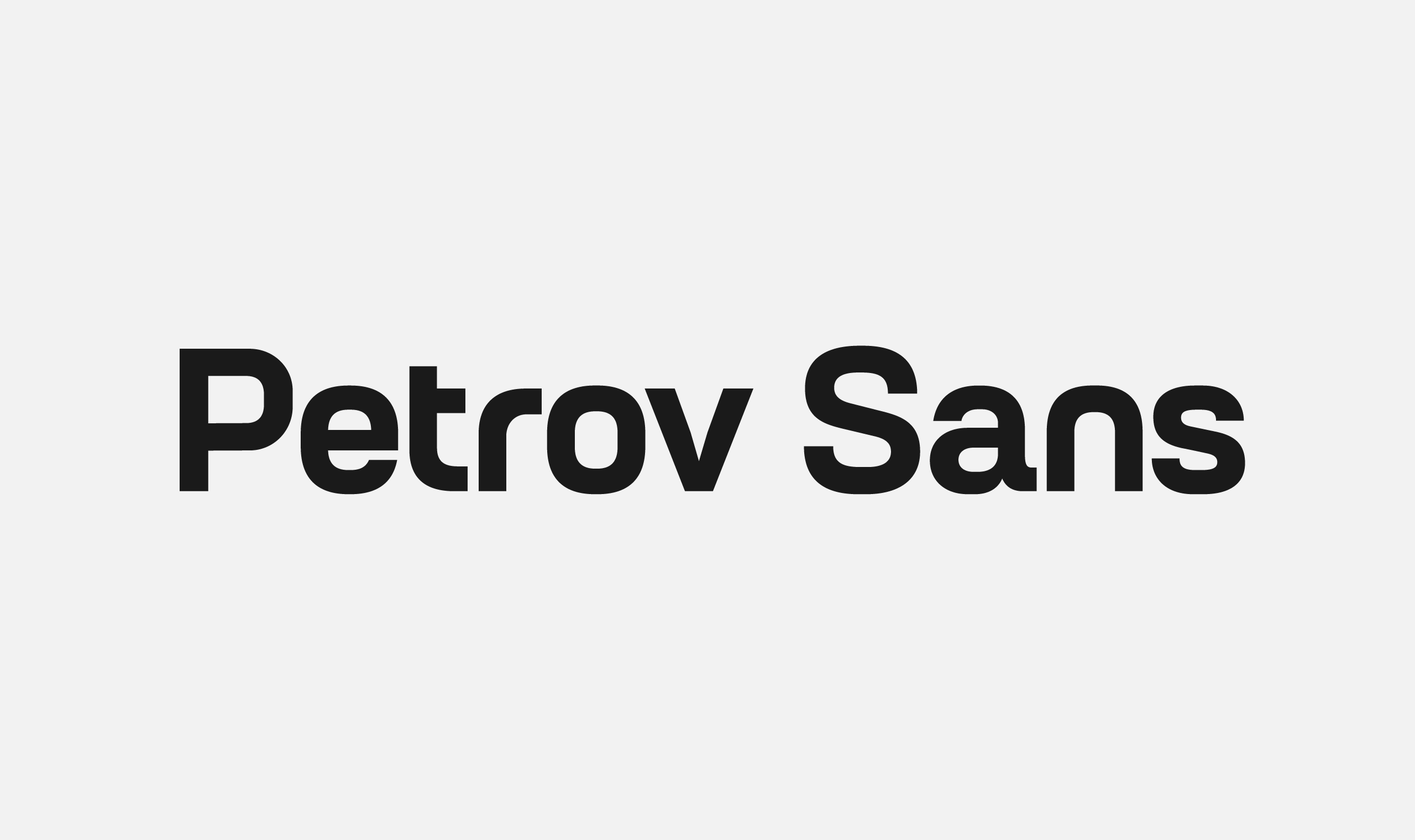 폰코, fontfabric, 폰트패브릭, Petrov Sans