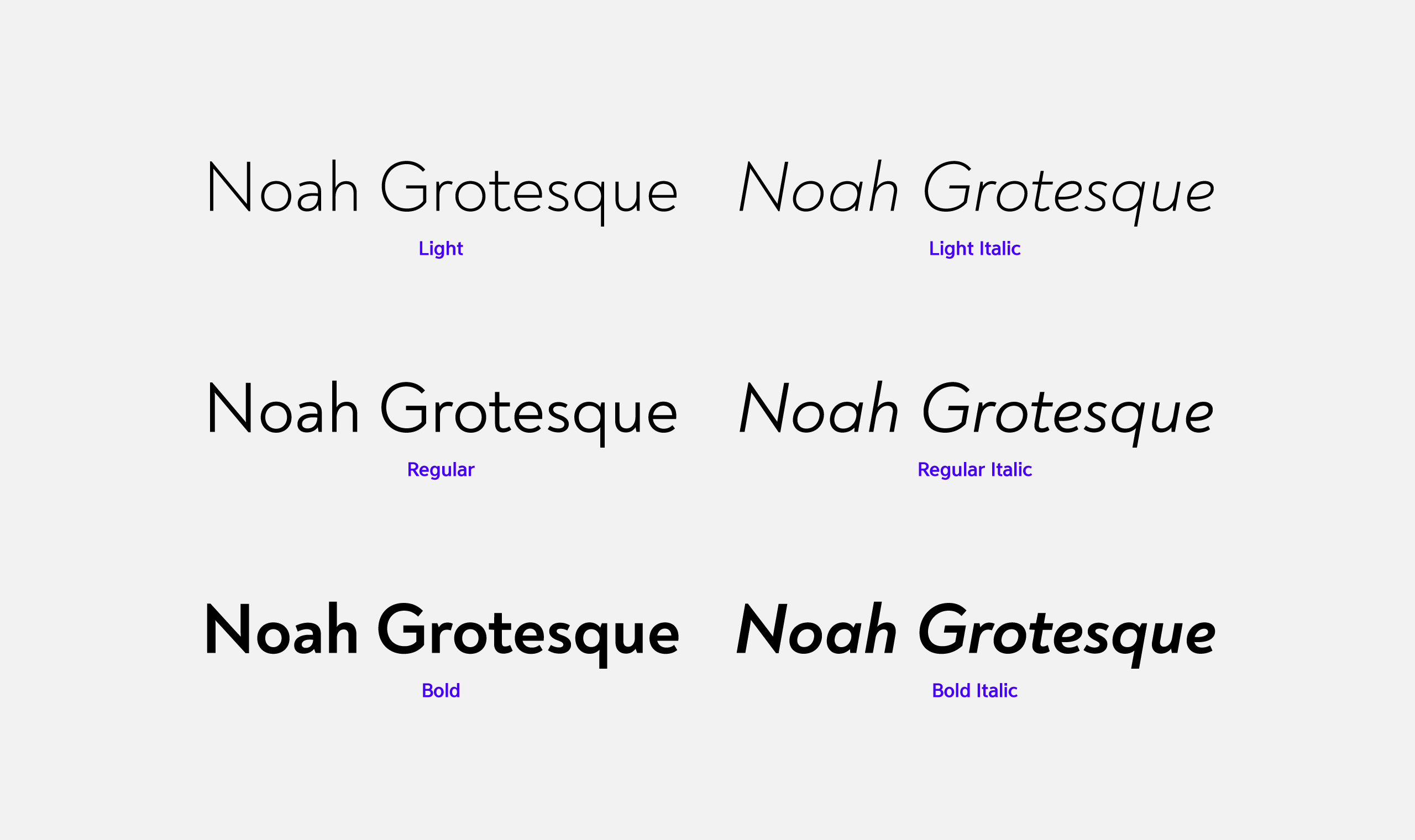 폰코, fontfabric, 폰트패브릭, Noah Grotesque