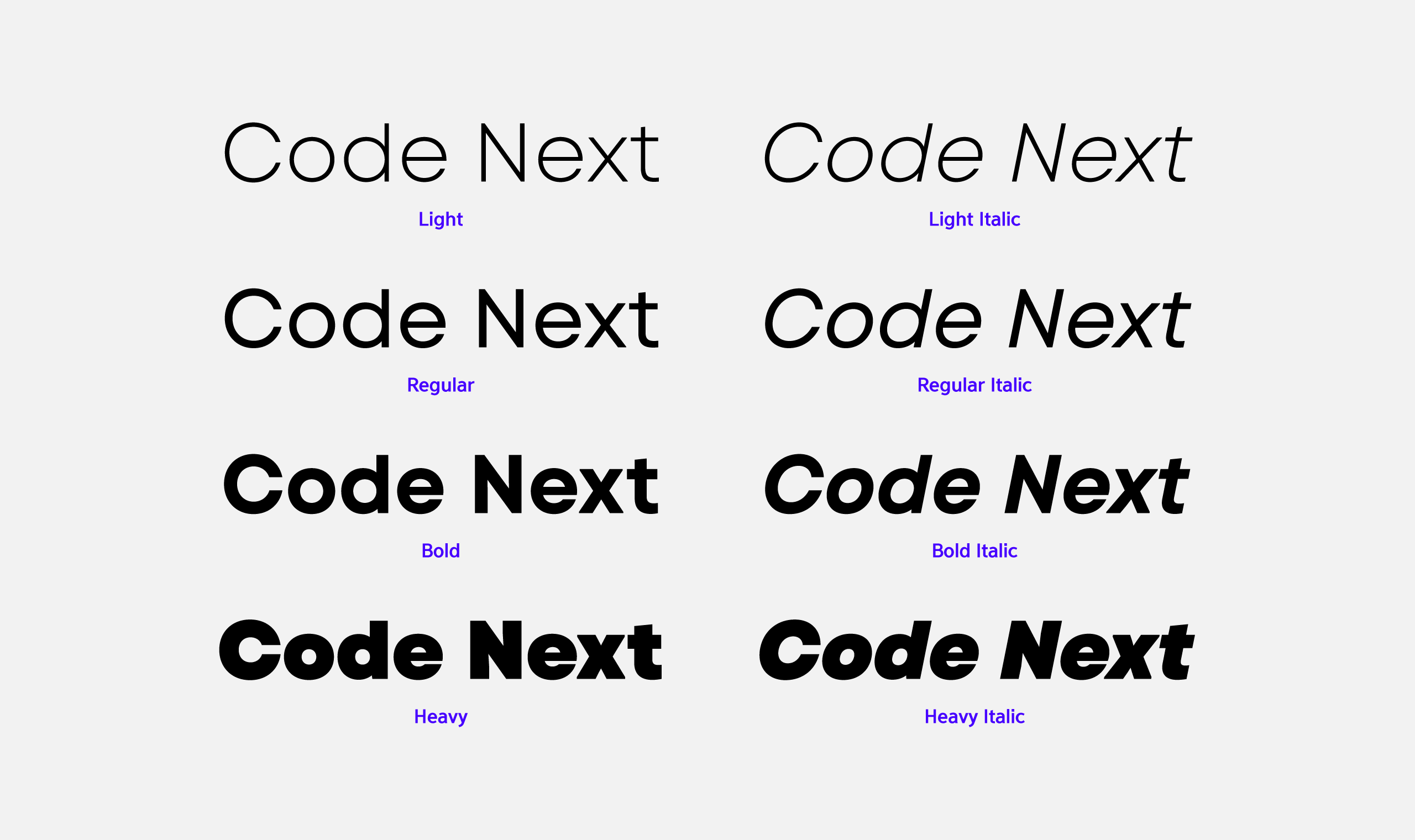 폰코, fontfabric, 폰트패브릭, Code Next