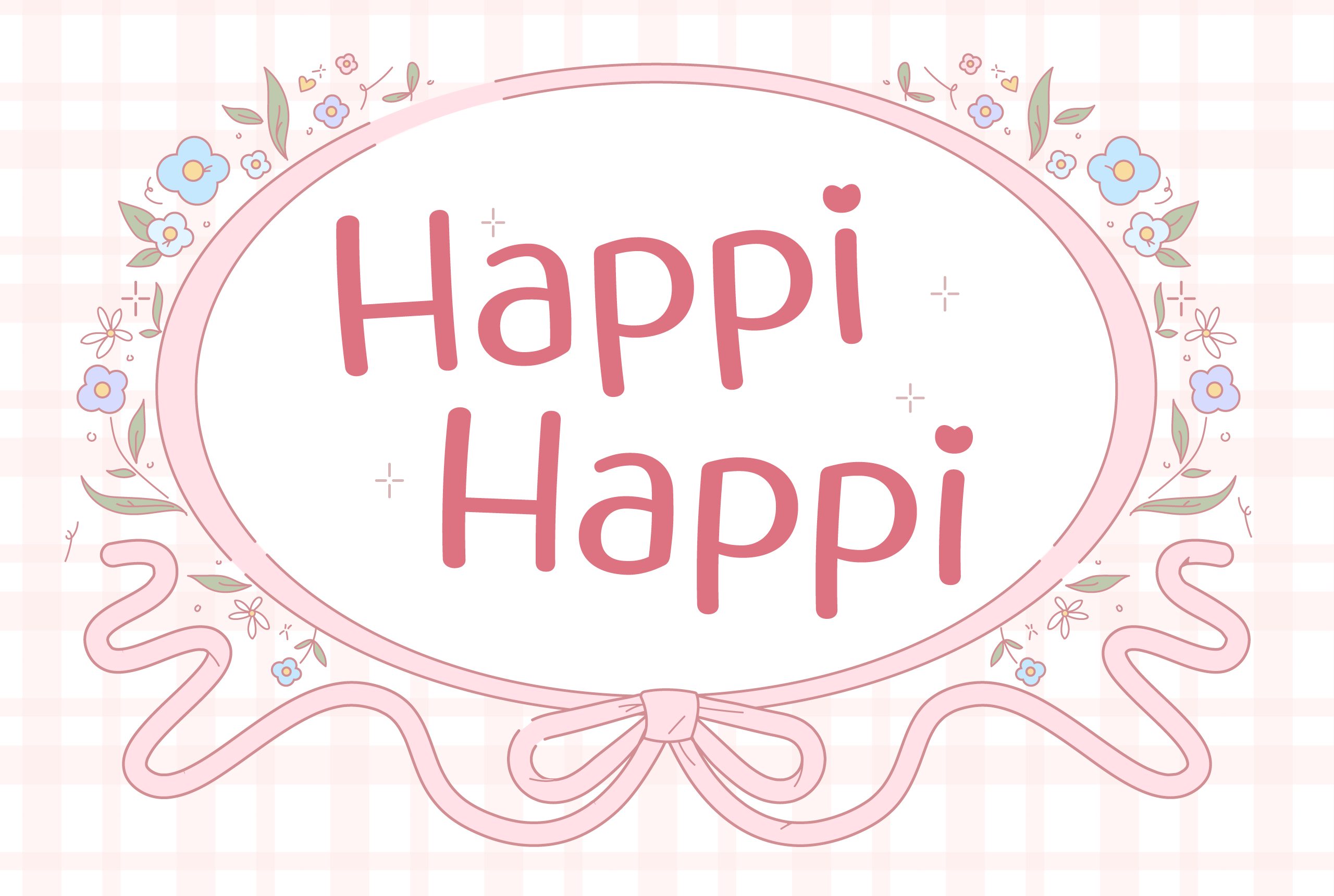 폰코, 라틴폰트, 영문폰트, HappiHappi, 해피해피, 손글씨