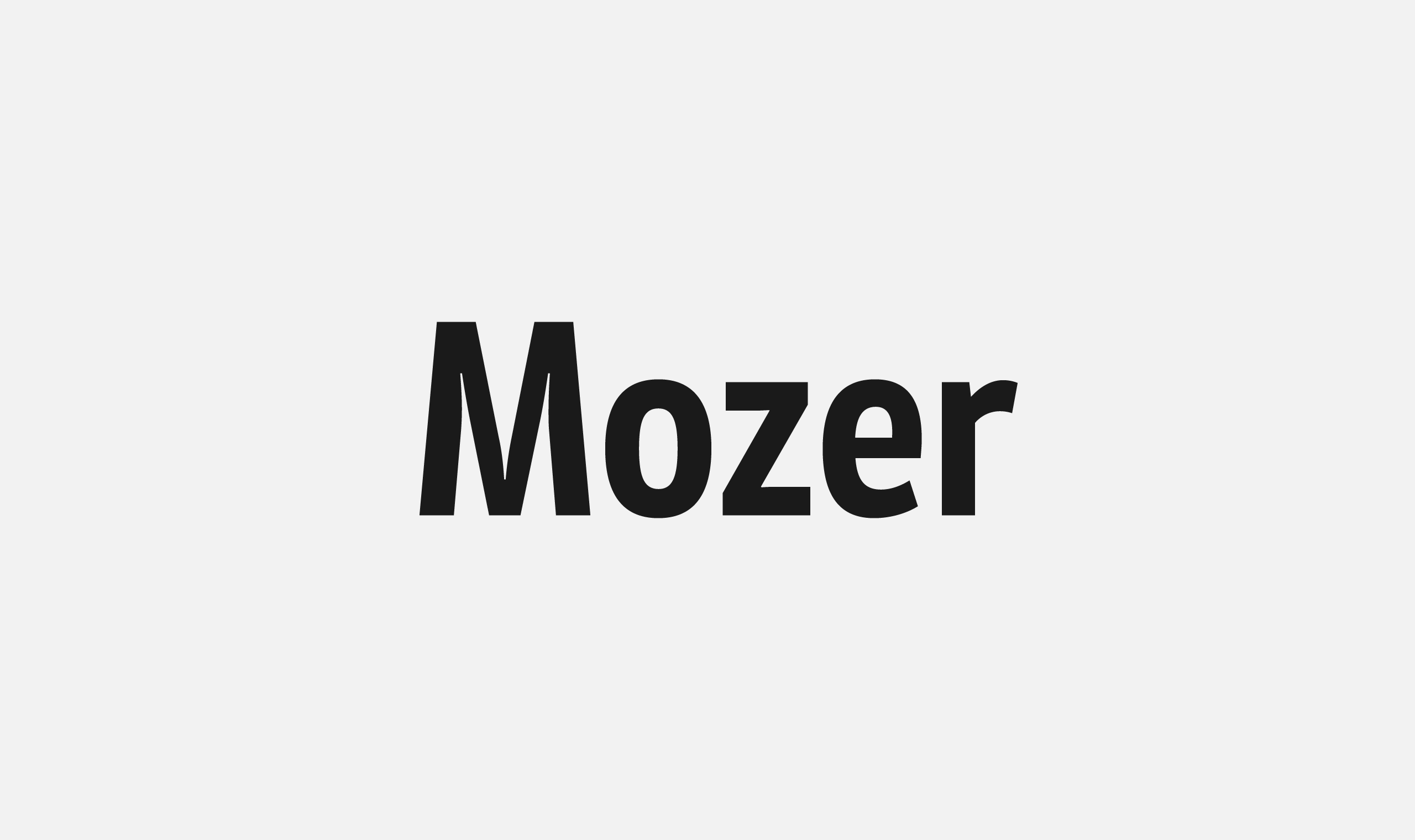 폰코, fontfabric, 폰트패브릭, Mozer