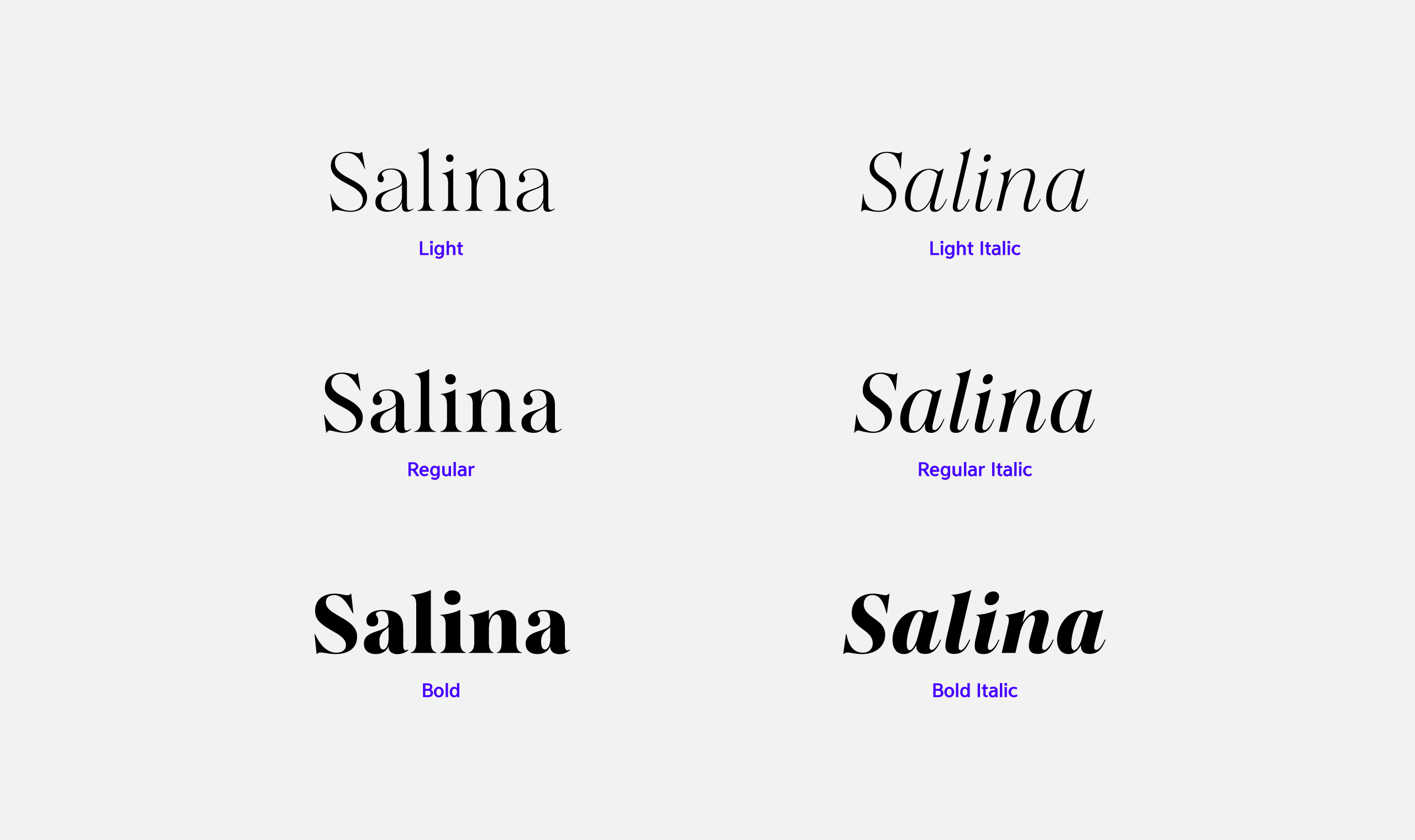 폰코, fontfabric, 폰트패브릭, Salina