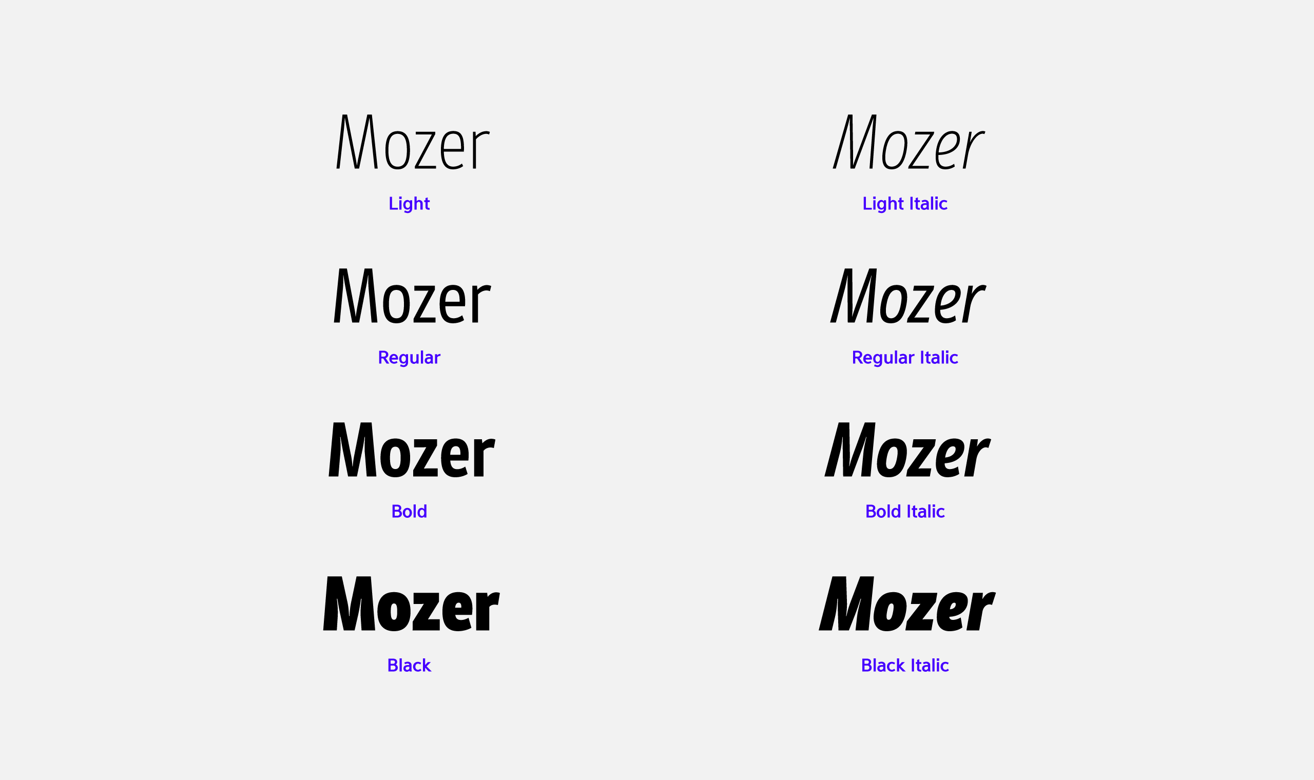 폰코, fontfabric, 폰트패브릭, Mozer