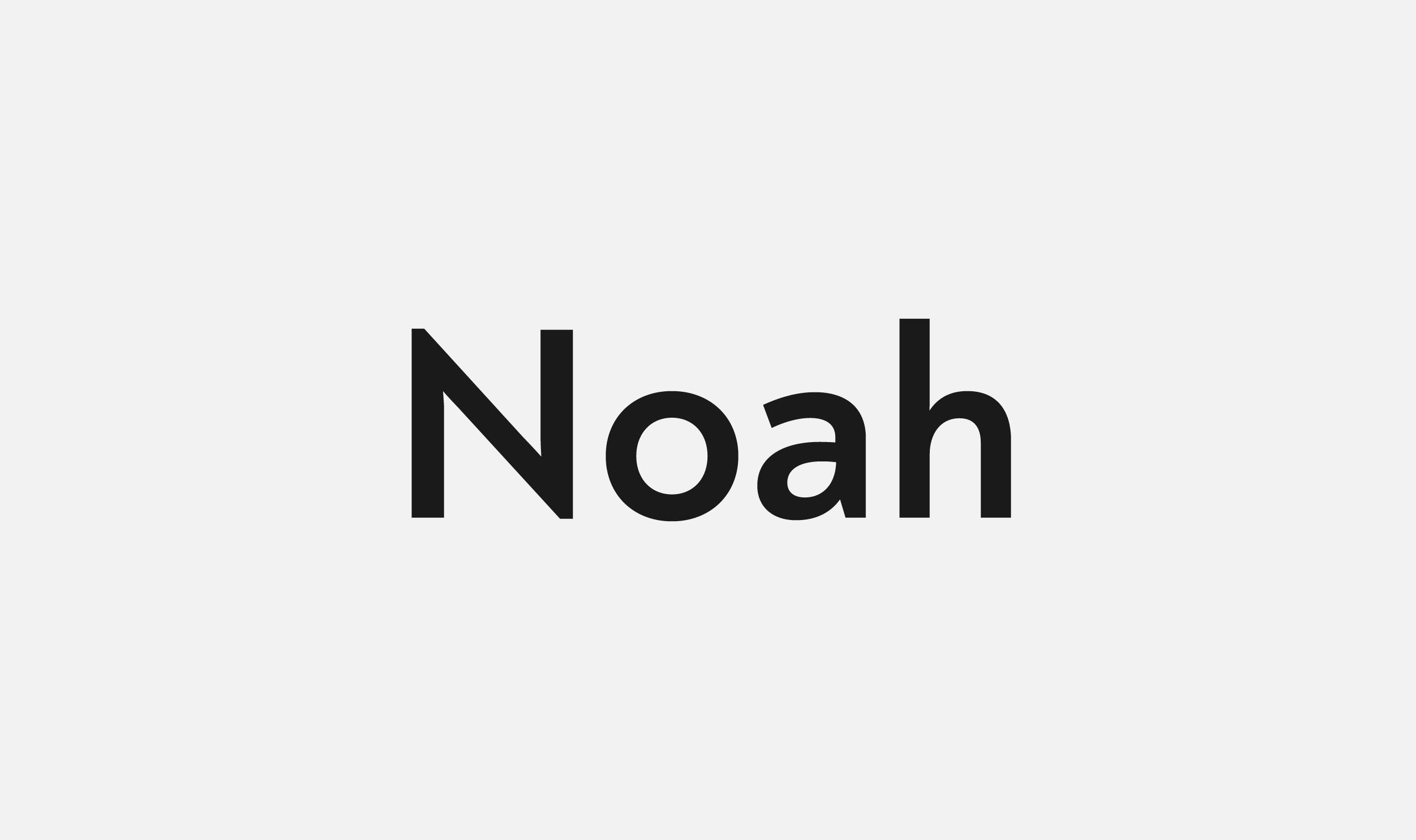 폰코, fontfabric, 폰트패브릭, Noah