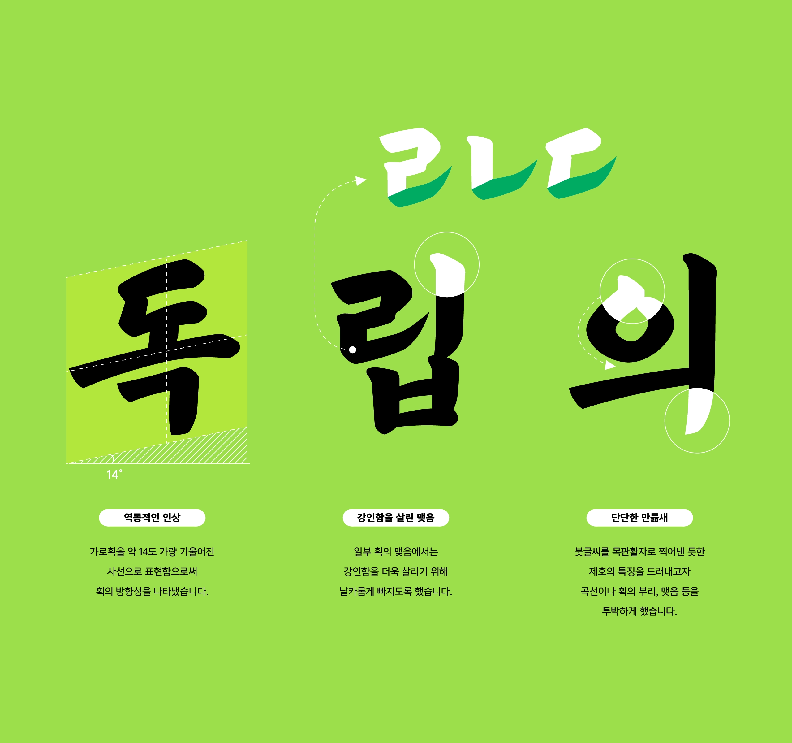 윤디자인그룹 한글나눔폰트 독립체