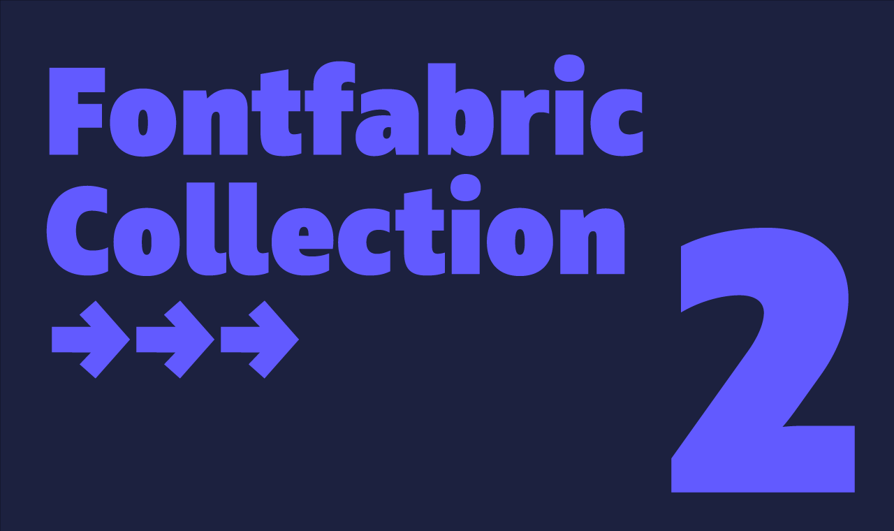 폰트패브릭의 두 번째 콜렉션 ‘Fontfabric Collection-2’ 출시
