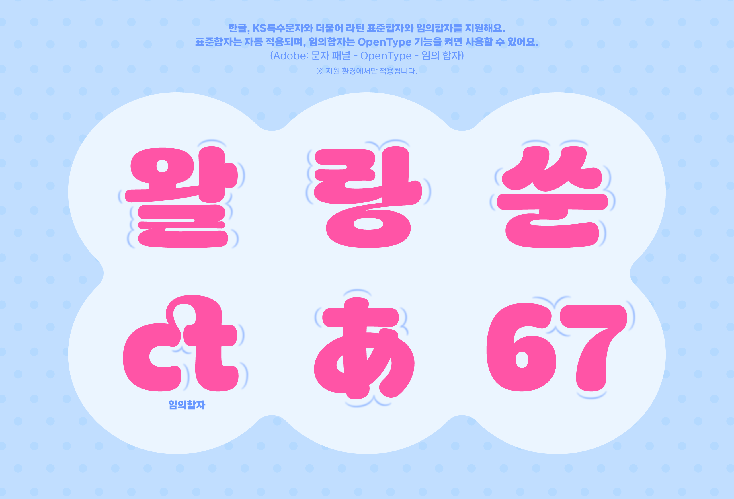 폰코, 상업용폰트, 자막폰트, 활동적인,에너제틱,힘찬,큼직한,두꺼운,유연한,속도감,연결성,영상용폰트,제목용폰트,자막폰트,둥글한,말랑한