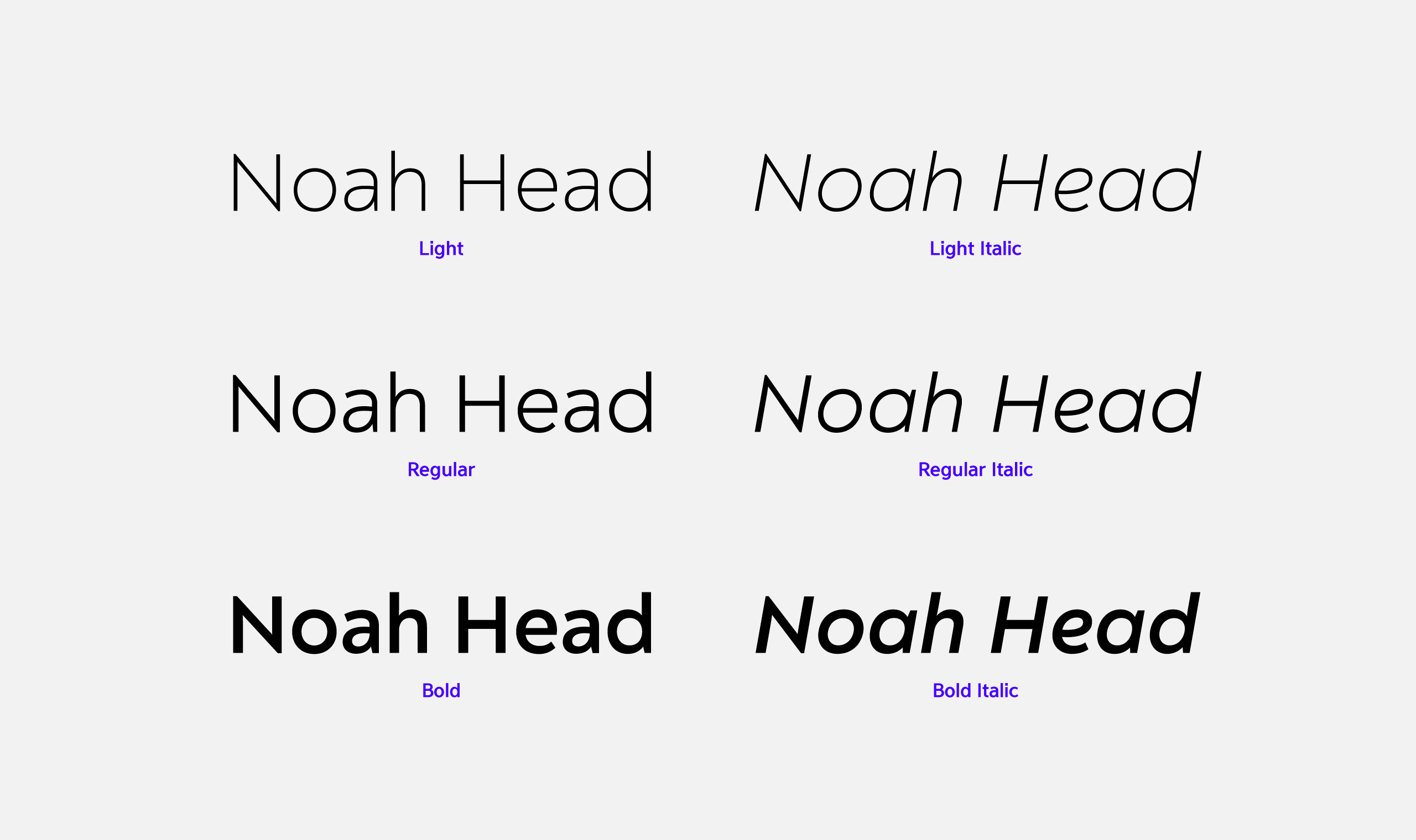 폰코, fontfabric, 폰트패브릭, Noah Head