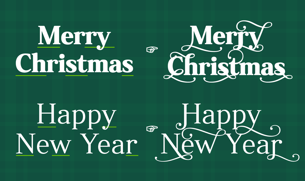 폰트 스타일 이미지