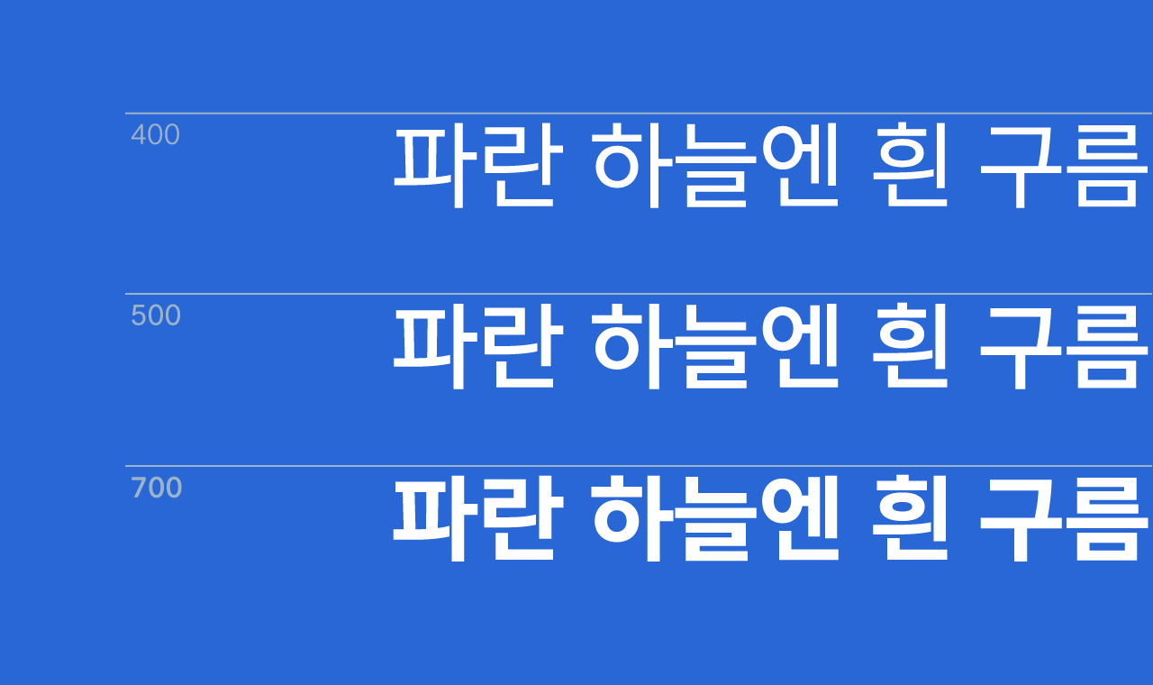 폰트 스타일 이미지