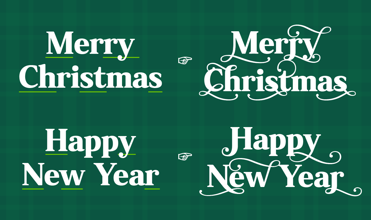 폰트 스타일 이미지