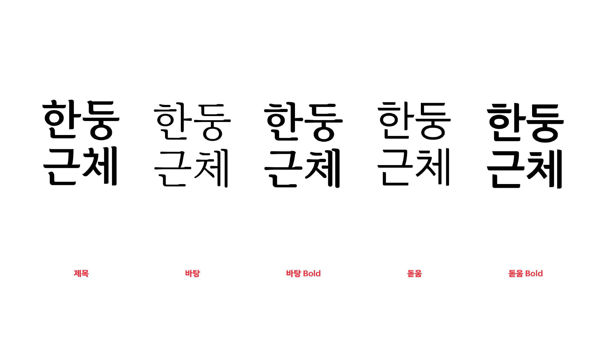 폰트 스타일 이미지