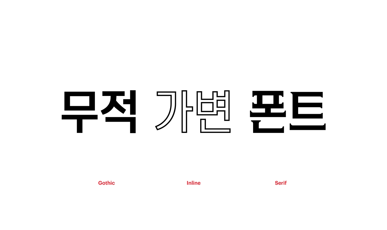 폰트 스타일 이미지
